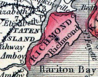 Richmond County, New York, 1857
