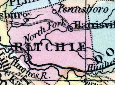 Ritchie County, Virginia, 1857