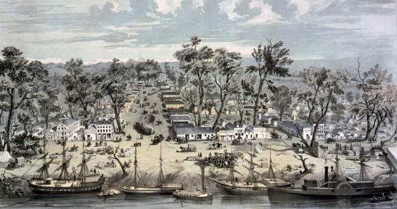 Sacramento, California, 1849