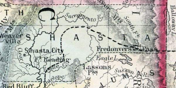 Shasta County, California, 1860