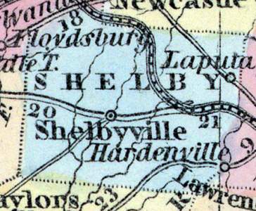 Shelby County, Kentucky, 1857