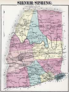 Silver Spring Township, Cumberland County, Pennsylvania, 1872, map