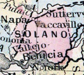 Solano County, California, 1860