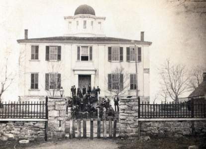 South College, Dickinson College, 1860