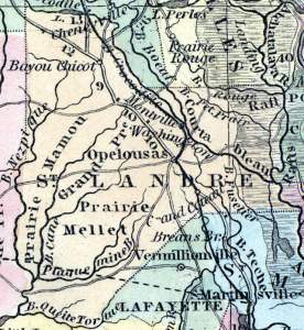 St. Landry Parish, Louisiana, 1857