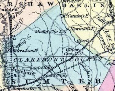 Sumter District, South Carolina, 1857