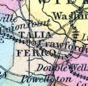Taliaferro County, Georgia, 1857
