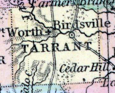 Tarrant County, Texas, 1857