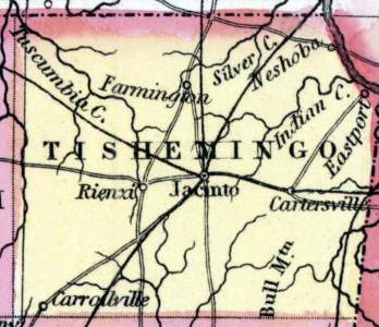 Tishomingo County, Mississippi, 1857