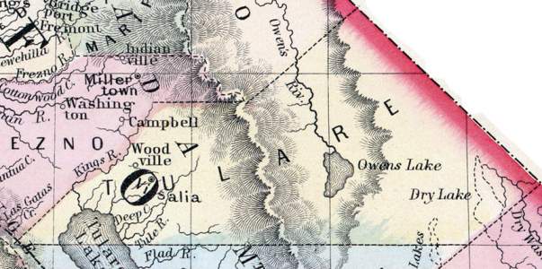 Tulare County, California, 1860