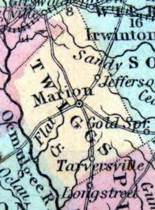 Twiggs County, Georgia, 1857