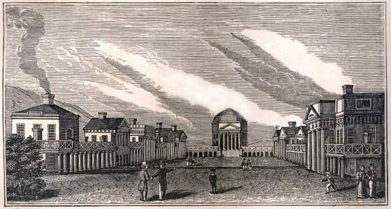 University of Virginia, Charlottesville, Virginia, circa 1850