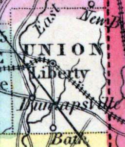 Union County, Indiana, 1857