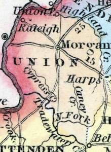 Union County, Kentucky, 1857