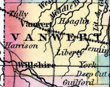 Van Wert County, Ohio, 1857