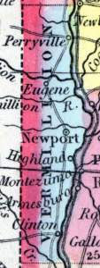 Vermillion County, Indiana, 1857