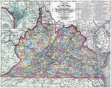 Virginia, 1857, zoomable map