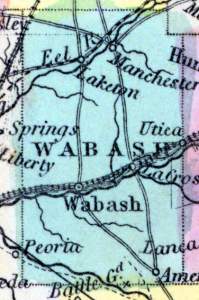 Wabash County, Indiana, 1857
