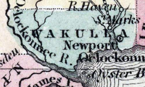 Wakulla County, Florida, 1857