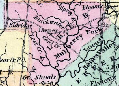 Walker County, Alabama, 1857