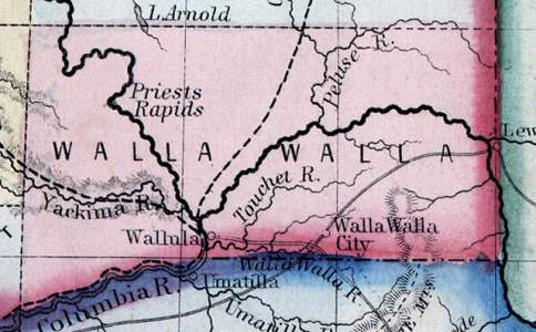 Wallah Wallah County, Washington Territory, 1866
