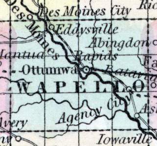 Wapello County, Iowa, 1857