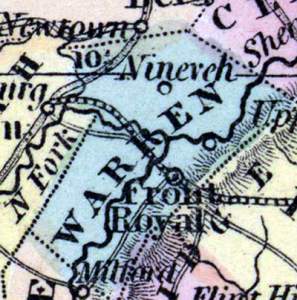 Warren County, Virginia, 1857
