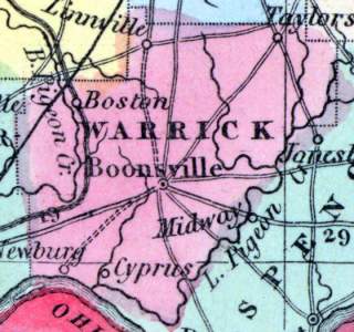 Warrick County, Indiana, 1857
