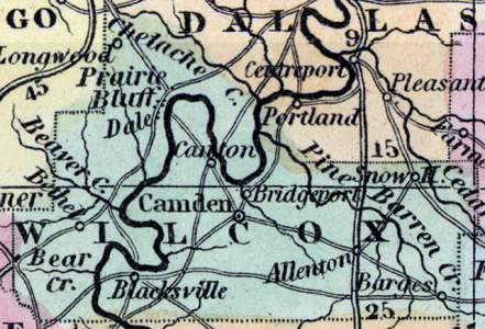 Wilcox County, Alabama, 1857