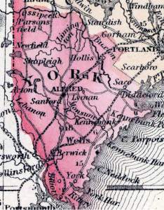 York County, Maine, 1857