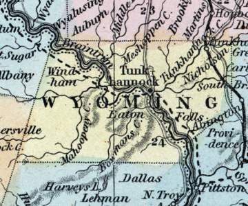Wyoming County, Pennsylvania, 1857