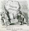 "Preparing for the Heated Term," cartoon, Frank Leslie's Illustrated, April 20, 1867.