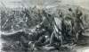 The Fetterman Fight, Dakota Territory, December 21,1866, artist's impression, zoomable image.