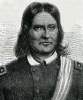 Satanta, Kiowa leader, May 1867, artist's impression.