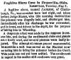 “Fugitive Slave Case in Zanesville, Ohio,” New York Times, May 4, 1859