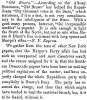 "Old Brown," Fayetteville (NC) Observer, November 14, 1859