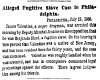 “Alleged Fugitive Slave Case in Philadelphia,” New York Herald, July 29, 1860