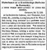 “Disturbance at a Breckinridge Barbecue in Kentucky,” New York Herald, October 14, 1860