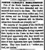 “North Carolina Dissatisfied,” Cleveland (OH) Herald, November 21, 1861