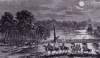 Twelfth Corps of the Army of Potomac crossing the Rappahannock, summer 1863, artist's impression, detail