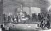 Adams Express Company's Barge, City Point, Virginia, November 1864, artist's impression