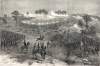 Battle of Fort Harrison, Virginia, September 29, 1864, artist's impression, zoomable image