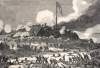 Confederate attack on Fort Sanders, outside Knoxville, Tennessee, November 29, 1863, artist's impression, detail