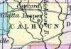 Calhoun County, Georgia, 1857