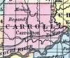 Carroll County, Missouri, 1857