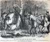 "Jeff Davis Falls Back on the South Proper," cartoon, May 31, 1862