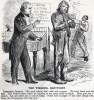 "The Virginia Elections," cartoon, Harper's Weekly Magazine, August 19, 1865