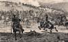 "A Cavalry Charge," Edwin Forbes, copper plate etching, 1876, detail, zoomable image