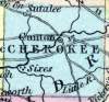 Cherokee County, Georgia, 1857