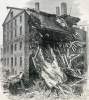 Collapse of Book Bindery, Hartford, Connecticut, May 2, 1866, artist's impression